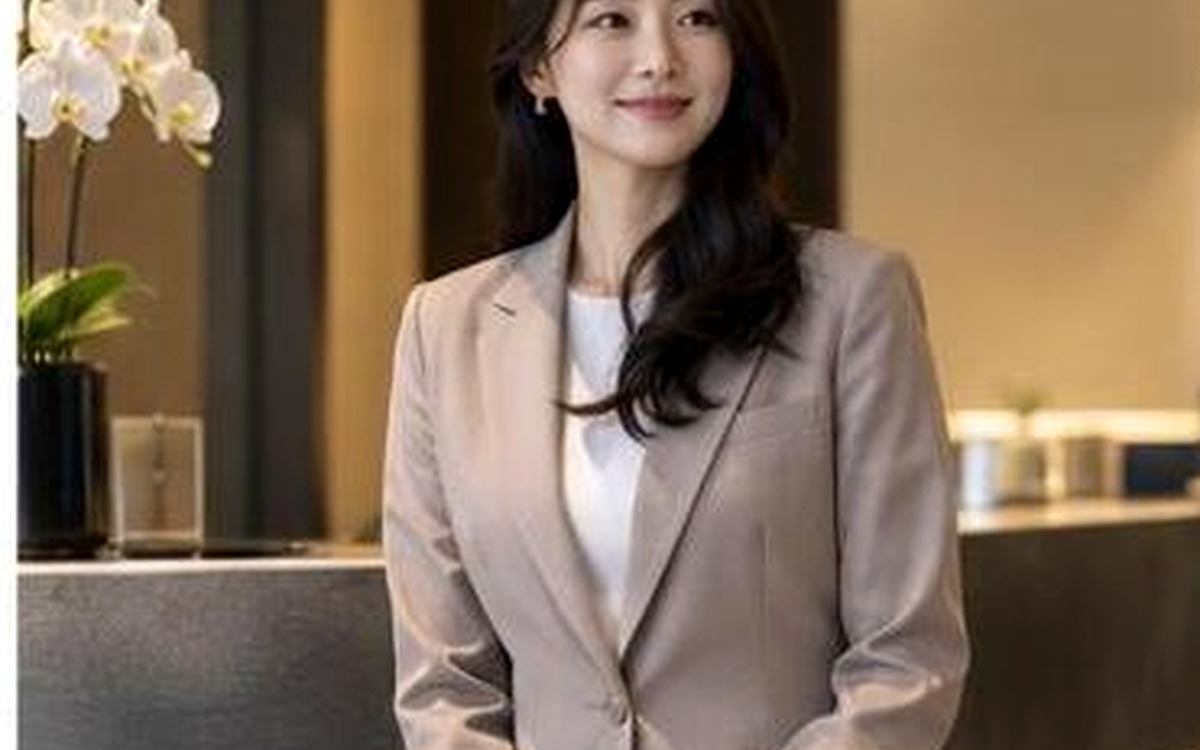 경기 수원시 광교 고급 여성 이미지